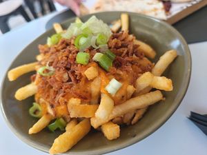 Truffle Fries at VEG in Split