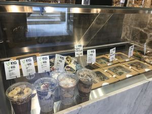 Food selection  at VEG in Split