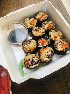 Sushi rolls  at VEG in Split