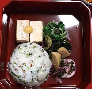 February Mosso plate at Rakuraku in Kyoto