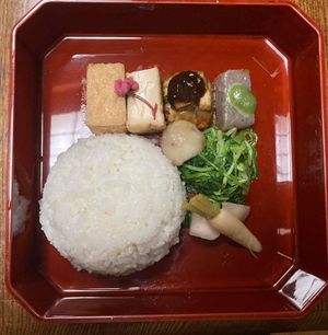 精進　物相飯 at Rakuraku in Kyoto