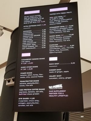 Coffee, shakes, acai bowl, strawberry bowl, mango bowl, oatmeal bowl... at VIE - Juice Factory - T3 in Vienna