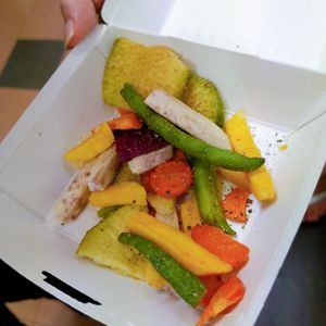 Air fried veggie  at Veggie Dojo in Central Singapore