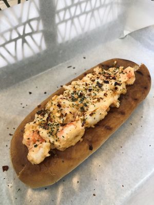 Chilli crab roll at Veggie Dojo in Central Singapore