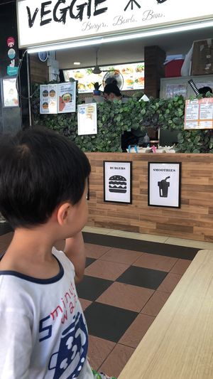 Shop front at Veggie Dojo in Central Singapore