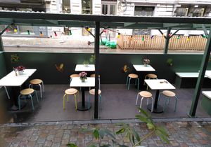 Terrace at Le Botaniste - Bailli in Brussels