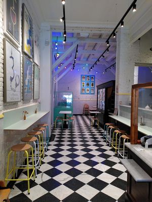 Inside at Le Botaniste - Bailli in Brussels