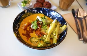 Tibetan Mama at Le Botaniste - Bailli in Brussels