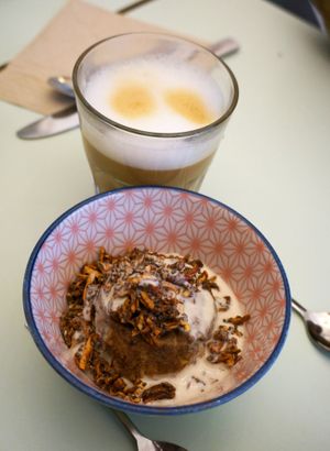 Apple Volcano at Le Botaniste - Bailli in Brussels