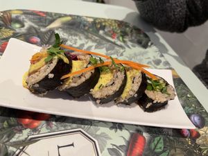 sushi  at Le Botaniste - Bailli in Brussels