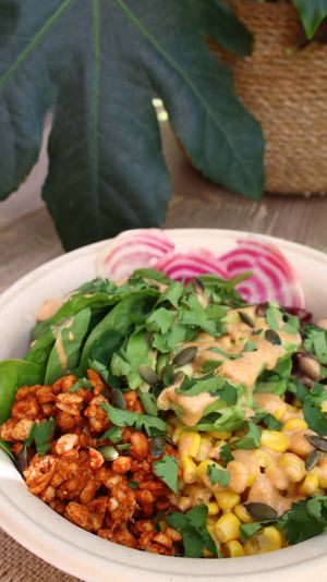 Maya Bowl (sans gluten) at Ici la terre in Bordeaux