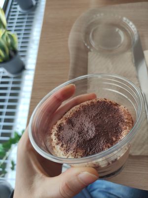 Tiramisu at Ici la terre in Bordeaux