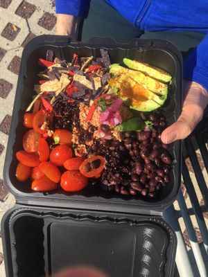 Cali Bowl at Green Box Kitchen in Wilmington