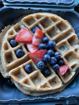 Best waffle ever  at Green Box Kitchen in Wilmington