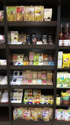 Vegan chocolate at Vegetus in Dnipro