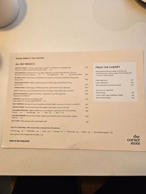  at The Corner Store Cafe in Dunedin