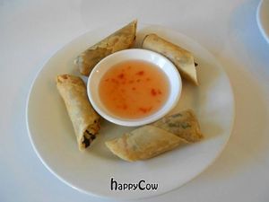 Crispy rolls at Loving Hut - Ladera Ranch in Ladera Ranch