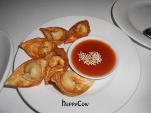Golden wontons at Loving Hut - Ladera Ranch in Ladera Ranch