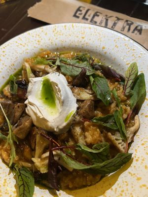 Arroz caldudo  at Elektra Punk & Food in Bogota