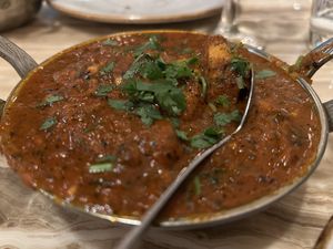 Vegan madras   at Coriander's - St Asaph in Christchurch