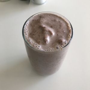 Chocolate milkshake at The Greenside Cafe in Johannesburg