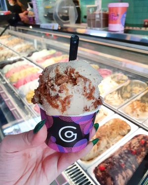 Vegan gingerbread at Augustus Gelatery in Upper Ferntree Gully