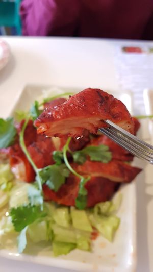 The texture and flavors are amazing. at Veggie Lin Garden in Astoria