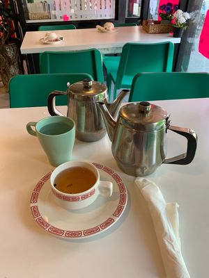 Complimentary Tea & Water at Veggie Lin Garden in Astoria