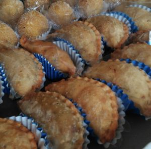 Salgados at Nana Veg in Salvador