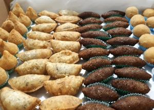 Salgados at Nana Veg in Salvador