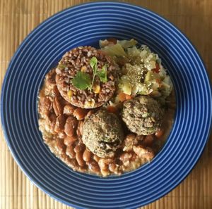 Almoço at Nana Veg in Salvador