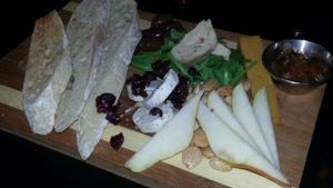 cheese plate at Blossoming Lotus - Irvington in Portland