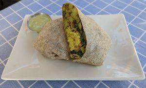 Breakfast Burrito at Blossoming Lotus - Irvington in Portland