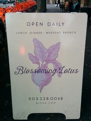 View from the street at Blossoming Lotus - Irvington in Portland