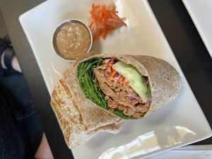 Thai wrap  at Blossoming Lotus - Irvington in Portland