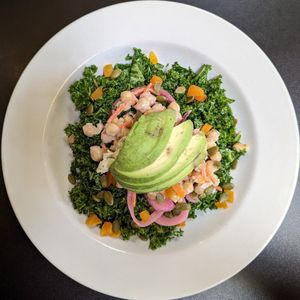 Kale & Chickpea Salad at Blossoming Lotus - Irvington in Portland
