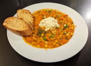 Rustic Vegetable Stew at Blossoming Lotus - Irvington in Portland