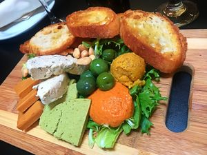 Cheese plate at Blossoming Lotus - Irvington in Portland