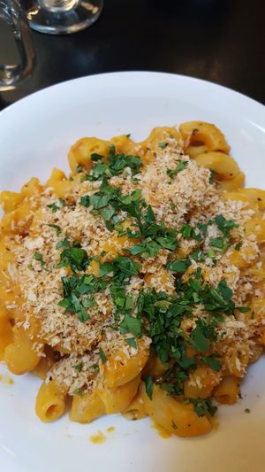 mac and cheese!!! at Blossoming Lotus - Irvington in Portland