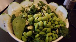 Green bowl at Blossoming Lotus - Irvington in Portland