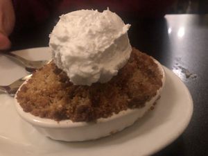 Apple crisp!  at Blossoming Lotus - Irvington in Portland