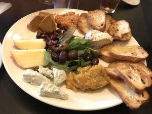 Cheese plate at Blossoming Lotus - Irvington in Portland
