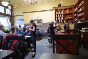 Dining room at Blossoming Lotus - Irvington in Portland