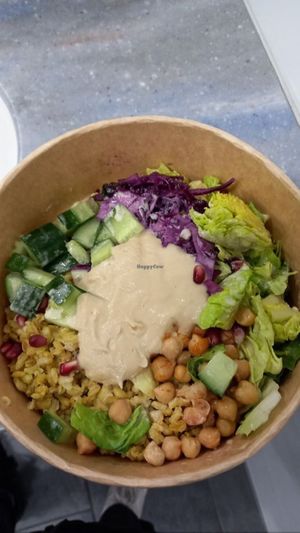 hummus bowl 9,95€ at Haferkater - Hbf Hannover in Hannover