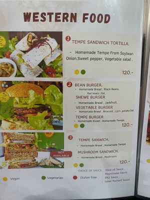 Excellent choice  at Shewe Vegan & Vegetarian Cafe in Chiang Mai