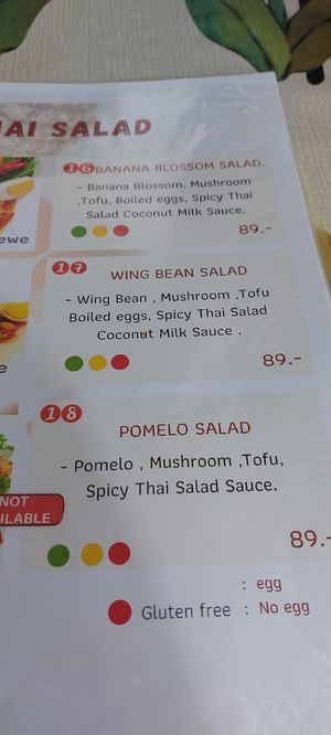  at Shewe Vegan & Vegetarian Cafe in Chiang Mai