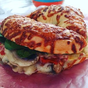 Bagel  at La Ruta del Chai in Mexico City