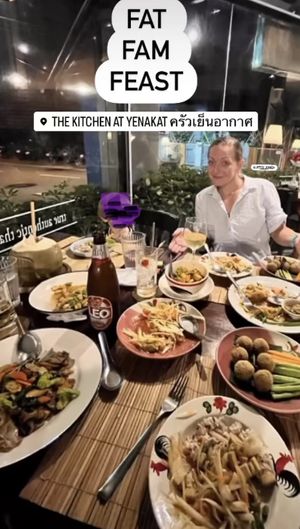   at The Kitchen at Yenakat in Bangkok