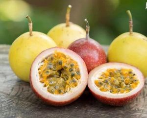 Local passion fruit  at The Kitchen at Yenakat in Bangkok