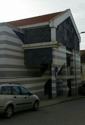 Located in this building 1st floor at Despensa d'Aroma in Sintra